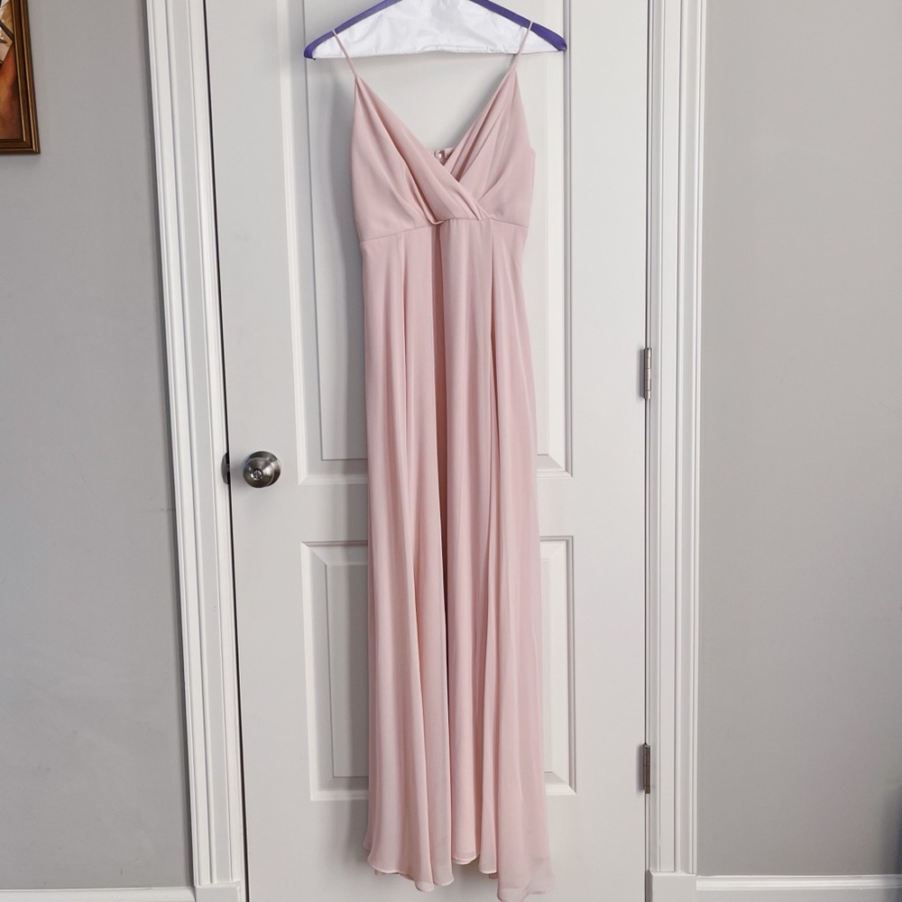 Birdy Grey Bridesmaid Dress | Kaia Dress - Pale Blush